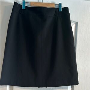 Elegant Black A-Line Women's Skirt